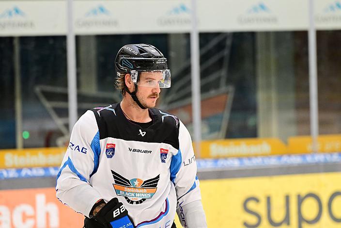 Travis Barron (Steinbach Black Wings Linz), Eistraining Steinbach Black Wings Linz , Linz AG Eisarena 