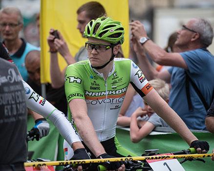 Dominik Hrinkow (AUT, Hrinkow Advarics Cycleang Team) gewinnt in Steyr