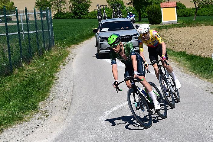 Philipp Hofbauer (AUT, Team Vorarlberg), 2. Platz Riccardo Zoidl (AUT, Hrinkow Advarics) Herren Elite, U23, Road Cycling League Austria