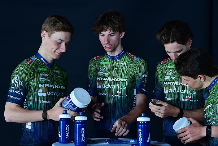 AMACX Nahrung,  Valentin Poschacher (AUT, Hrinkow Advarics), Richard Riska (SVK, Hrinkow Advarics), Loic Bettendorff (LUX, Hrinkow Advarics), Josef Dirnbauer (AUT, Hrinkow Advarics), Teampräsentation, Steyr, Team Hrinkow Advarics Cycleang, UCI Continental Team,