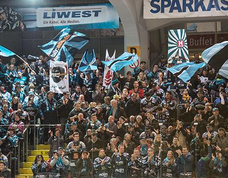 Fans, EHC Liwest Black Wings Linz vs HC Orli Znojmo