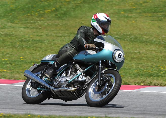Johann Burger, Ducati, Historische Parade