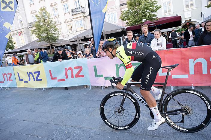 Alexander Konychev (ITA, Team Vorarlberg) Prolog Linz, 14. Int. Raiffeisen OÖ-Radrundfahrt UCI Kat. 2.2