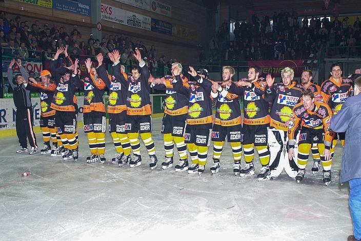 4. Finale in Villach um den Meistertitel EC VSV - Black Wings Linz