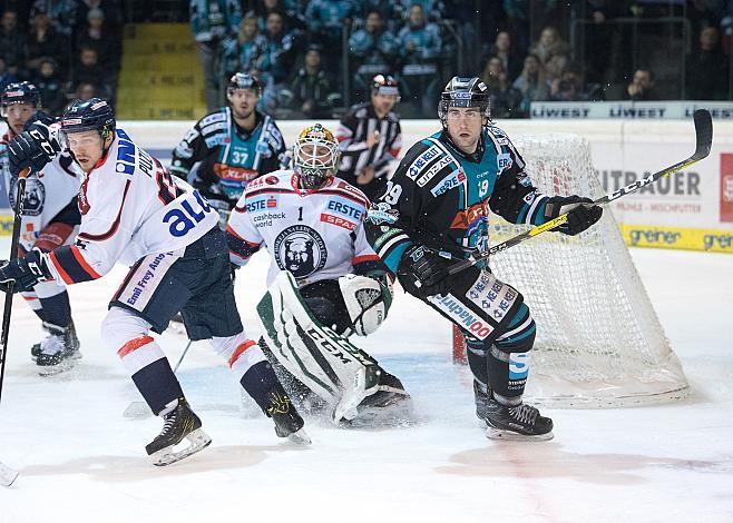 Joel Broda (EHC Liwest Black Wings Linz) EHC Liwest Black Wings Linz vs KHL Medvescak Zagreb, Platzierungsrunde