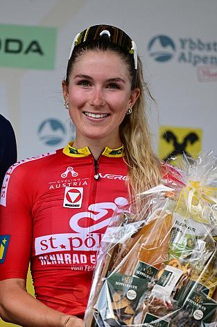 Gesamtzweite und beste Österreicherin Leila Gschwendtner (AUT, Smurfit Westrock Cycling Team) Amstetten-Amstetten, Sportland NÖ women tour