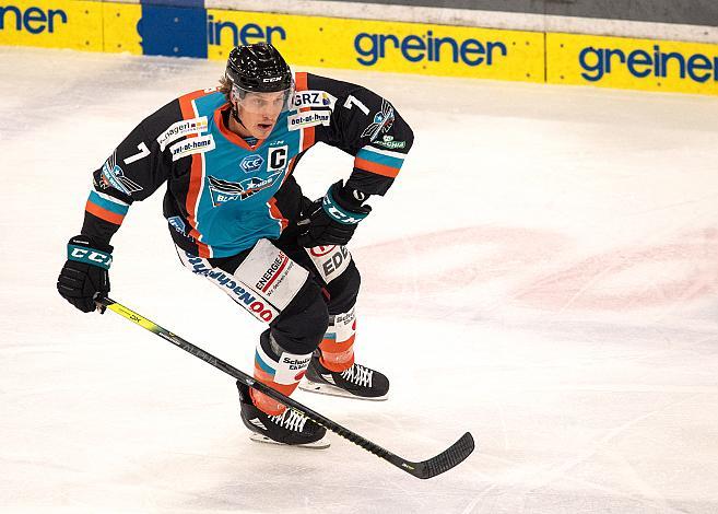 Brian Lebler (Black Wings 1992) Black Wings Linz vs EC Red Bull Salzburg , Eishockey, Bet at Home ICE Hockey League