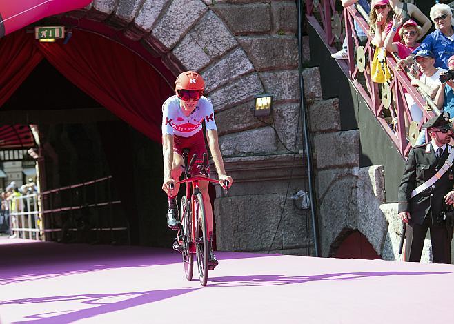 Ilnur Zakarin (RUS, Team Katusha - Alpecin) Verona Giro, Giro d Italia, Radsport, 102. Giro d Italia - 21. Etappe Zeitfahren 