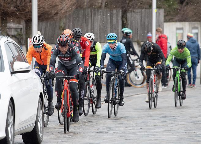 Florian Gamper (AUT, Tirol KTM Cycling Team) Vaclav Snuparek (CZE, Team Novo Nordisk) Herren Elite, U23, Radliga, 60. Radsaison-Eröffnungsrennen Leonding, Oberösterreich