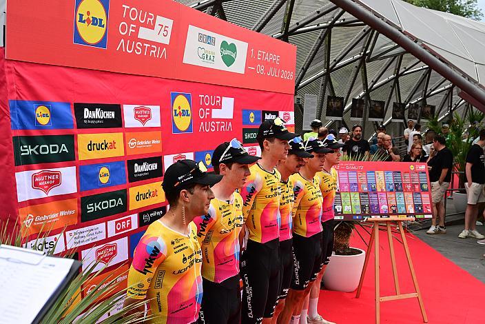Team Vorarlberg 1. Etappe von Graz - Gamlitz, 188km, Tour of Austria