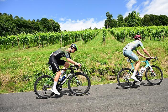 Die Ausreissser mit Loic Bettendorff (LUX, Hrinkow Advarics), 1. Etappe von Graz - Gamlitz, 188km, Tour of Austria