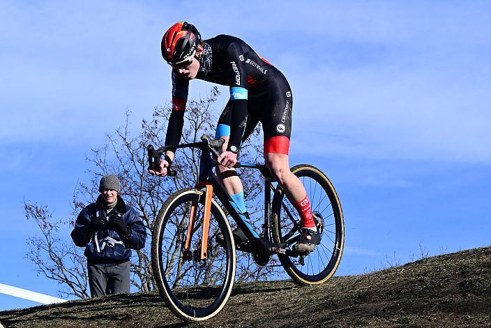 Podest Junioren 1. HOFER Valentin (AUT, Cannibal B Victorious),  Rad Cyclo Cross, ÖSTM/ÖM Querfeldein, Ciclo Cross, Cycling Austria, Maria Enzersdorf, NÖ