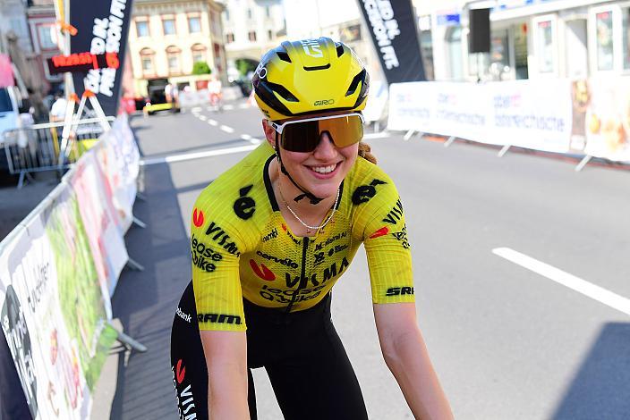 Siegerin Katharina Sadnik (AUT, Team Visma | Lease a Bike), Österreich Staatsmeisterschaft, Strasse, ÖSTM Schwanenstadt - OÖ