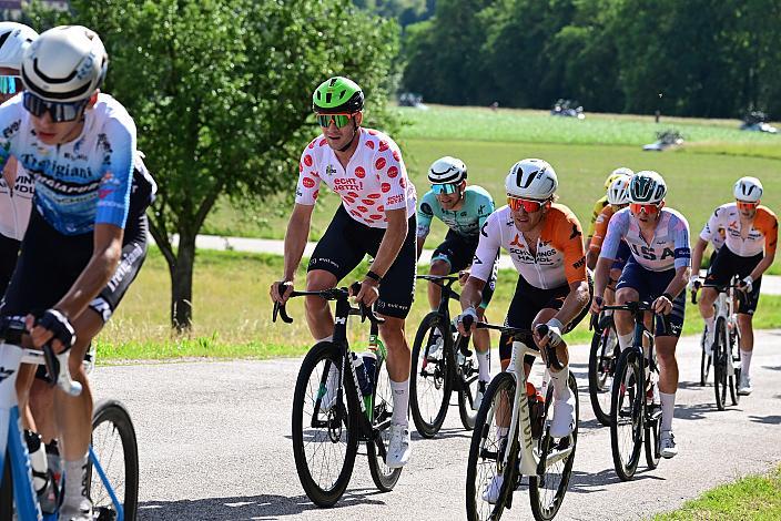 Im Bergtrikot Loic Bettendorff (LUX, Hrinkow Advarics), 3. Etappe Asten - Bad Schallerbach, Oberösterreich Rundfahrt