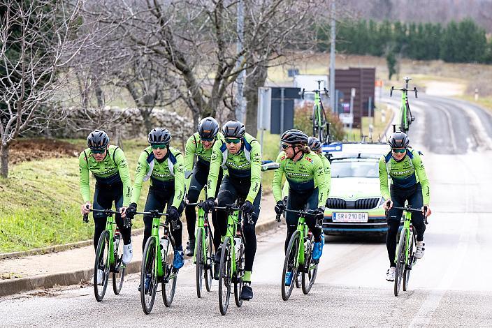 Marvin Hammerschmid (AUT), Raphael Hammerschmid (AUT), Jonas Rapp (GER), Johannes Rechenauer (GER), Riccardo Verza (ITA), Jaka Primozic (SLO), Michael Konczer (AUT), Stefan Kovar (AUT), Trainingscamp Porec, Kroatien, Team Hrinkow Advarics Cycleang, UCI Continental Team, 