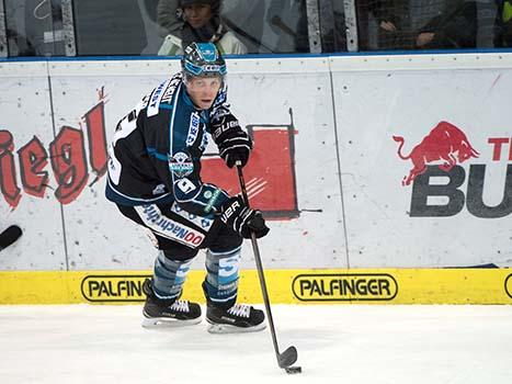 Jason Ulmer, Linz, EHC Liwest Black Wings Linz vs EC Red Bull Salzburg