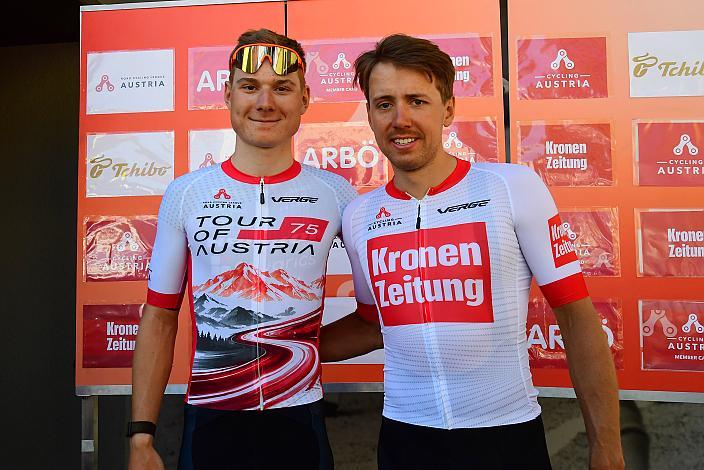 Valentin Poschacher (AUT, Hrinkow Advarics), Tobias Nolde (GER, Team Vorarlberg), Herren Elite, U23, Road Cycling League Austria