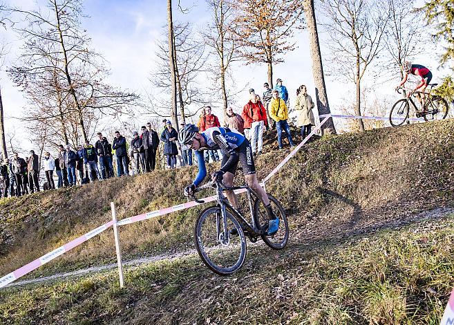 1. Platz Bram Merlier (BEL, Creafin-Fristads) Sieger, 11. Int. SPARKASSEN Radquerfeldein GP Stadl-Paura - Int. UCI C2 - 8. Dezember 2019