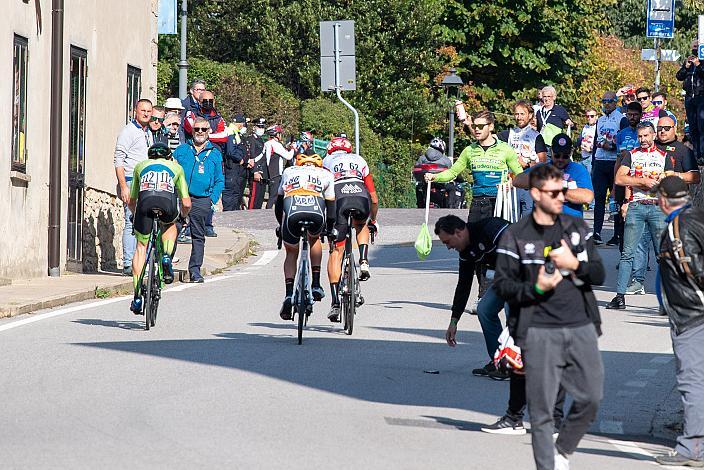Luka Pajek (SLO, Hrinkow Advarics Cycleang Team) in der Ausreissergruppe  Giro del Veneto UCI 1.1