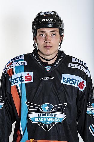 Moritz Matzka (EHC Liwest Black Wings Linz) Portraits 19/20, EHC Liwest Black Wings Linz