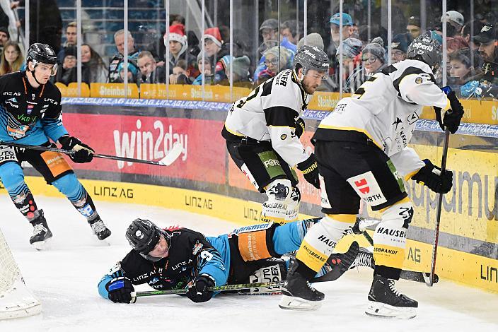 Emilio Romig (Steinbach Black Wings Linz),  28. Runde ICE, Steinbach Black Wings Linz vs HC Falkensteiner Pustertaler Wölfe, Linz AG Eisarena 
