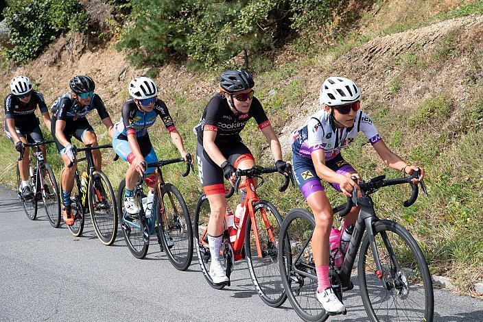 Anna Plattner (AUT, Union Raiffeisen Radteam Tirol), Angelika Tazreiter (AUT, Team Cookina ARBÖ ASKÖ Graz RLM Stmk) Daniela Schmidsberger (AUT, RC ARBÖ Felbermayr Wels) Mühlviertler Hügelwelt Classic, Strassenrennen Königswiesen, Radsport