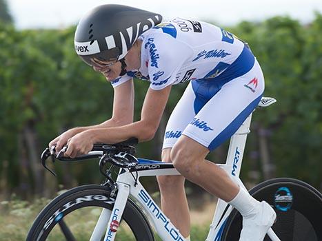 Patrick Konrad, AUT, Team Gourmetfein Simplon, Zeitfahren Podersdorf, Burgenland