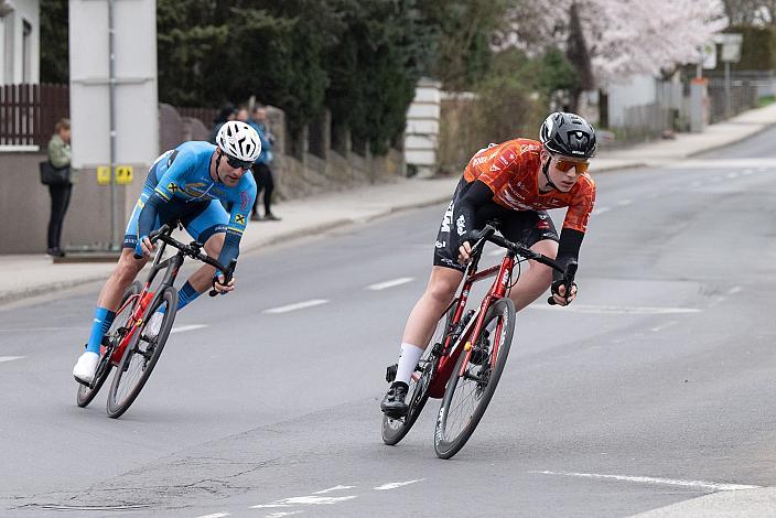 Manuel Bosch (AUT, Team Felbermayr Simplon Wels), Simen Evertsen-Hegreberg (NOR, Tirol KTM Cycling Team) Herren Elite, U23, Radliga, 62. Radsaison-Eröffnungsrennen Leonding, Oberösterreich 