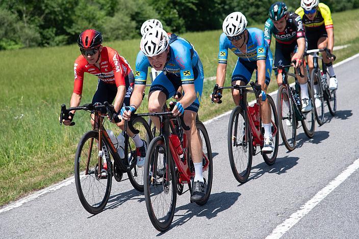 Emanuel Zangerle (AUT, Team Felbermayr Simplon Wels), Patrick Konrad (AUT, Bora - Hansgrohe), Riccardo Zoidl (AUT, Team Felbermayr Simplon Wels) ÖM Staatsmeisterschaft, Strasse, Waidhofen an der Ybbs - Hollenstein