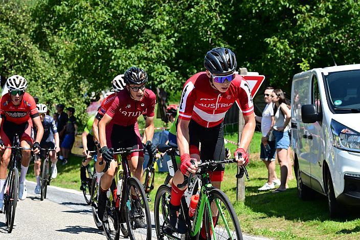 Maximilian Huber (AUT, Nationalteam Österreich) 3. Etappe Bad Wimsbach - Strass im Attergau, Int. Oberösterreichische Versicherung OÖ Junioren Oberösterreich Rundfahrt