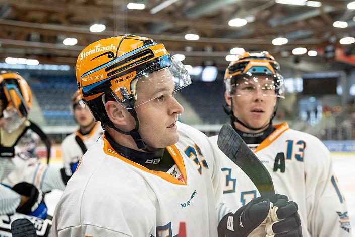 Ian Scheid (Steinbach Black Wings Linz) Testspiel, Steinbach Black Wings Linz vs Kassel Huskies , Linz AG Eisarena 