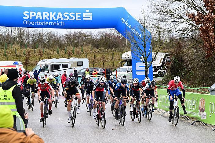 Junioren, Juniorinnen, 4.Radquerfeldein GP um das Sportzentrum Gunskirchen, Rad Cyclo Cross, 