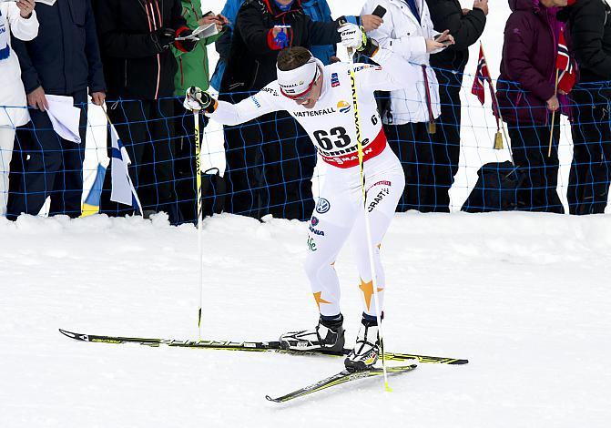 #63 Calle Halfvarsson, SWE, Nordische Ski WM 2013, Val di Fiemme, Tesero, 15km Herren