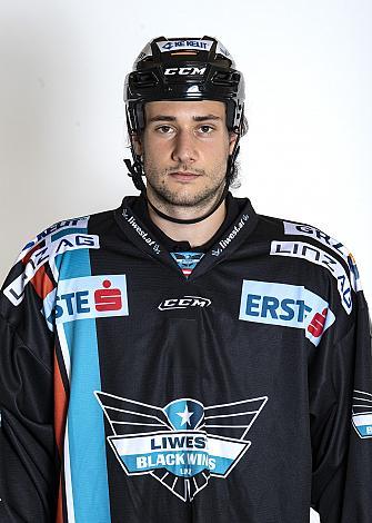 Julian Pusnik (EHC Liwest Black Wings Linz) Portraits 19/20, EHC Liwest Black Wings Linz