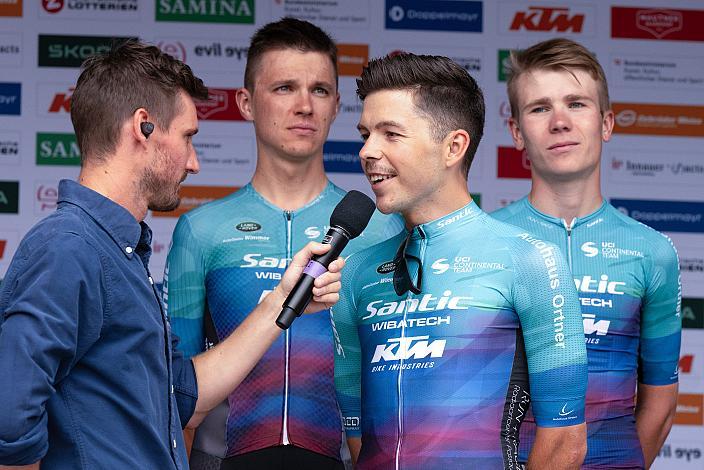 Mario Gamper (AUT, Santic-Wibatech) 72. Tour of Austria, Präsentation der Teams, Dornbirn