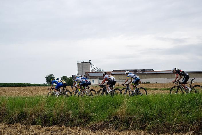 Jasper Verbrugge (BEL, Acrog-Tormans), Zeno Levi Winter (GER, Team Deutschland), Sune De Valck (BEL, Soudal Quick-Step U19), Mats Vanden Eynde (BEL, Acrog-Tormans), Fabio Segatta (ITA, U.S. Montecorona),  Oscar Amey (GBR, Willebrord Wil Vooruit), 50. OÖ Junioren Rundfahrt, 1. Etappe Marchtrenk - Marchtrenk
