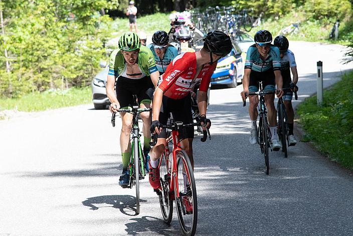 Martin Messner (AUT, WSA KTM Graz), Jonas Rapp (GER, Hrinkow Advarics Cycleang)  3. Etappe Traun - Hinterstoder, Int. Raiffeisen Oberösterreich Rundfahrt UCI Kat. 2.2