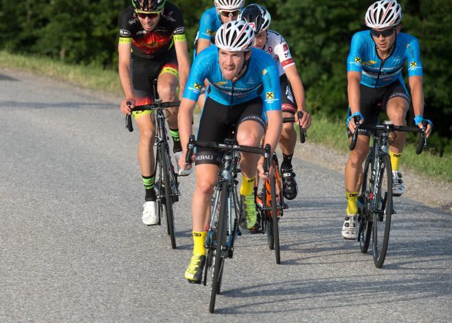 Stephan Rabitsch (AUT, Team Felbermayr Simplon Wels) gewinnt in Pelmberg die 1. Etappe der OOE Rundfahrt