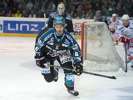 Franklin MacDonald, Linz, EHC Liwest Black Wings Linz vs HCB Suedtirol