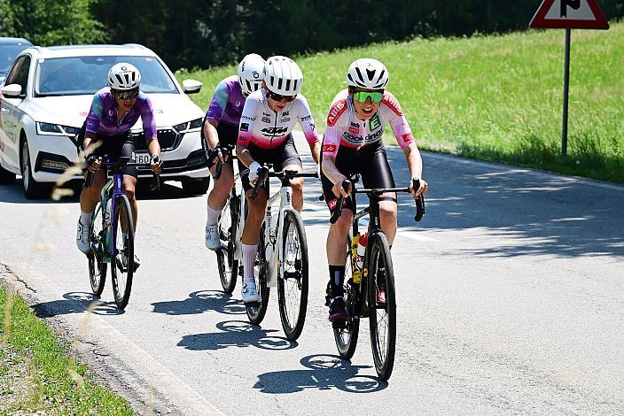 Anna Kiesenhofer (AUT, Team Cookina ARBÖ ASKÖ Graz RLM Stmk) an der Spitze im Damenrennen, Österreich Staatsmeisterschaft, Strasse, ÖSTM Schwanenstadt - OÖ