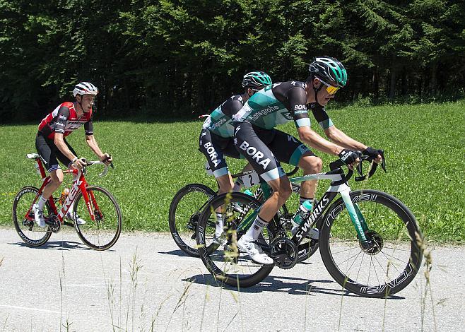 v.l. Michael Gogl (AUT, Trek - Segafredo), Gregor MÃ¼hlberger (AUT, Bora - Hansgrohe), Patrick Konrad (AUT, Bora - Hansgrohe), 