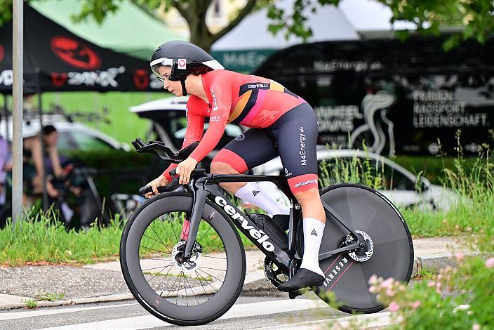  Bester Österreicherin Elisa Winter (AUT, Wheel Divas Cycling Team), Zeitfahren Herzogenburg,  3. Etappe Sportland NOE WOMEN Tour