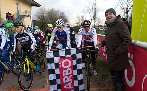 Paul Resch, startet den Int. Querfeldein Grand Prix Stadl-Paura UCI C2