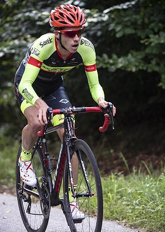 Etappensieger Patrick Schelling (Team Vorarlberg Santic),  3. Etappe, Einzelzeitfahren, , Krumau - Klet, Cesky Krumlov -Klet, Tour of South Bohemia, Okolo jiznich Cech,