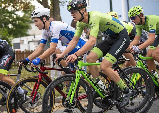 Jan Koller (AUT, Hrinkow Advarics Cycleang), Hannes Brandecker (AUT, Hrinkow Advarics Cycleang) Heurigen Grand Prix Klein-Engersdorf,  U23, Elite Damen und Herren