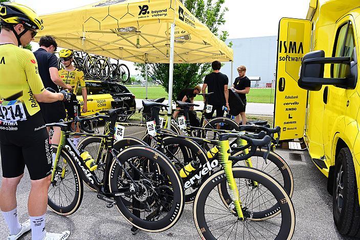 Team Visma - Lease a Bike 3. Etappe Asten - Bad Schallerbach, Oberösterreich Rundfahrt