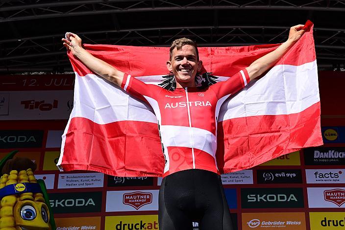 Gregor Mühlberger (AUT, Austria) 5. Etappe von Langenlois nach Wien, 109km, Tour of Austria
