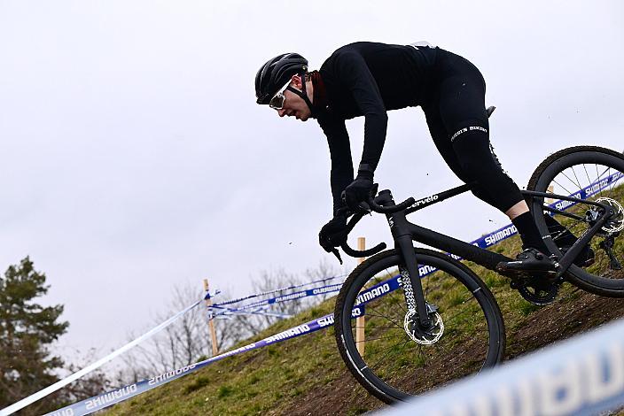 Meister Herren Elite Lukas Hatz (AUT, Arbö Radrennteam Graz),  Rad Cyclo Cross, ÖSTM/ÖM Querfeldein, Ciclo Cross, Cycling Austria, Maria Enzersdorf, NÖ