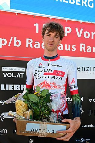 Führender Cycling League Austria U23 , Richard Riska (SVK, Hrinkow Advarics),  Herren Elite, U23, Road Cycling League Austria, 15. GP Vorarlberg