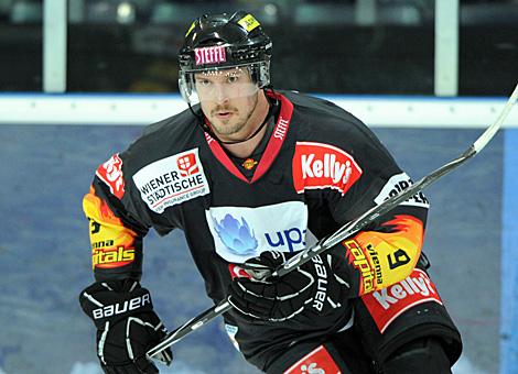 Corry Larose, Stuermer, Vienna Capitals, EC Red Bull Salzburg vs. EV Vienna Capitals, Semifinale Spiel 3 